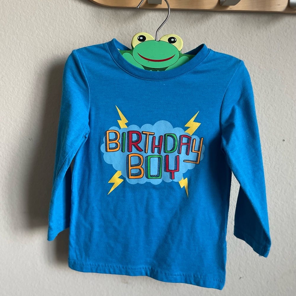 Birthday Boy 3T Long Sleeve Shirt